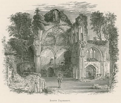 Abbaye de Netley, transept sud - Alexander Francis Lydon